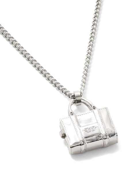Marc Jacobs The Tote Bag pendant necklace - Silver
