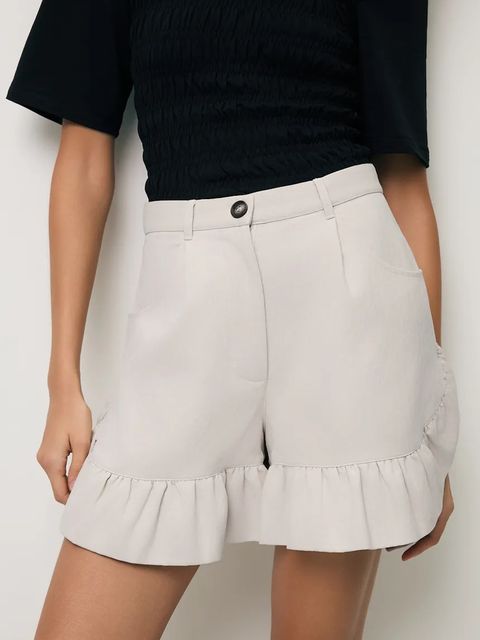 BIZUU szorty damskie z bawełną NEYO - zdjęcie produktu nr 1