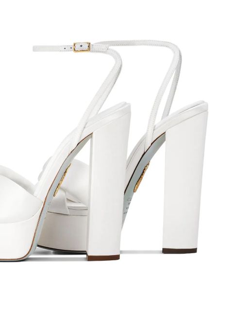 Aquazzura 140mm Olie Plateau sandals - White