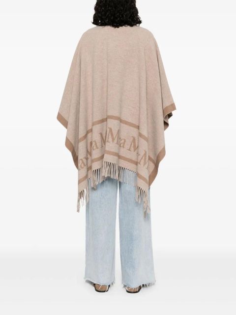 Max Mara Hilde cape - Neutrals