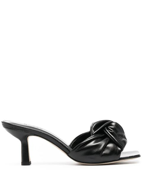 BY FAR 70mm Lana sandals - Black - zdjęcie produktu nr 1