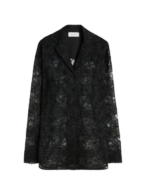 Sportmax floral lace shirt - Black - zdjęcie produktu nr 1