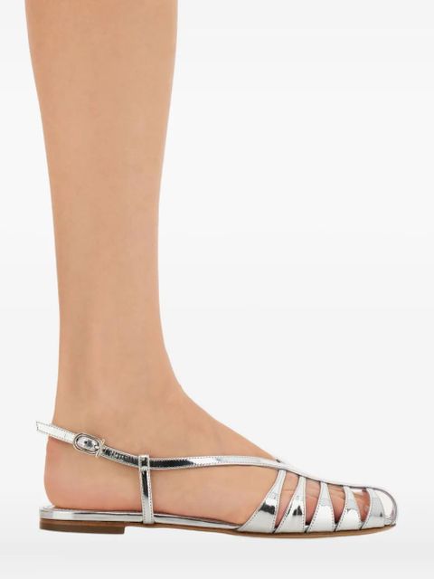 Ferragamo caged sandals - Silver