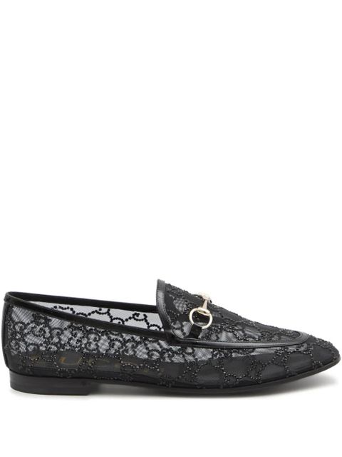 Gucci Jordaan Horsebit-detail loafers - Black - zdjęcie produktu nr 1
