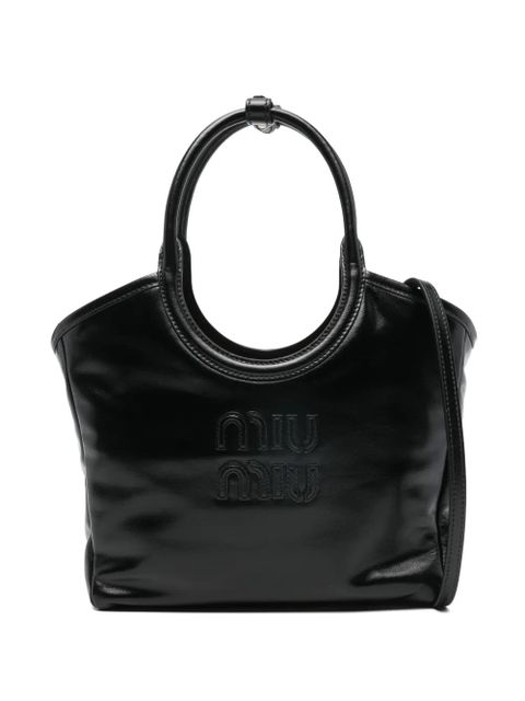 Miu Miu Ivy tote bag - Black - zdjęcie produktu nr 1