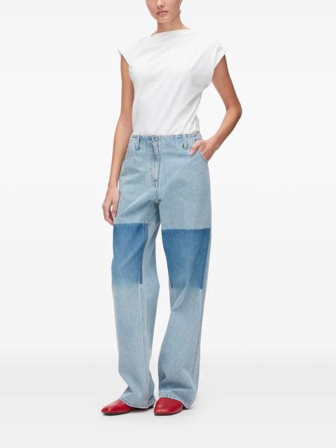 3.1 Phillip Lim colourblock trousers - Blue - zdjęcie produktu nr 2