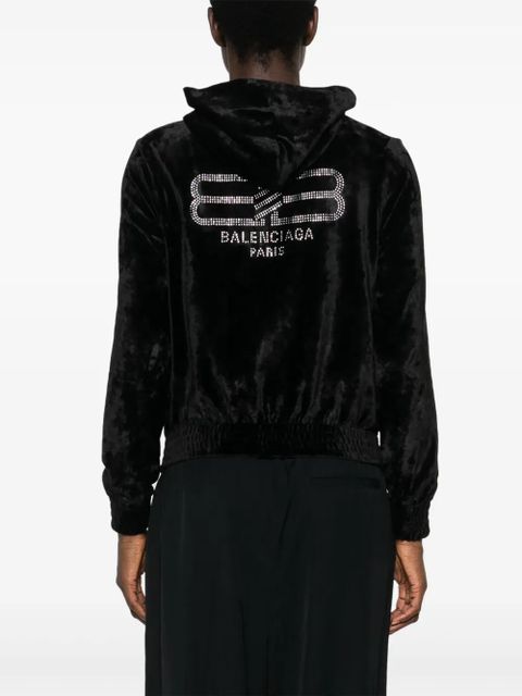 Balenciaga BB Paris hoodie - Black