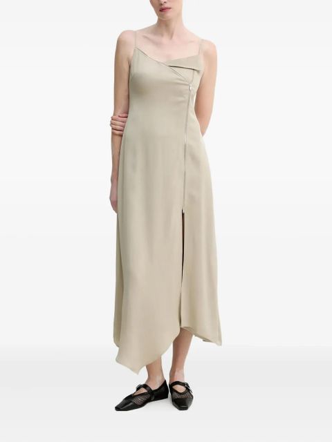 Nanushka asymmetric zip-up dress - Neutrals - zdjęcie produktu nr 1