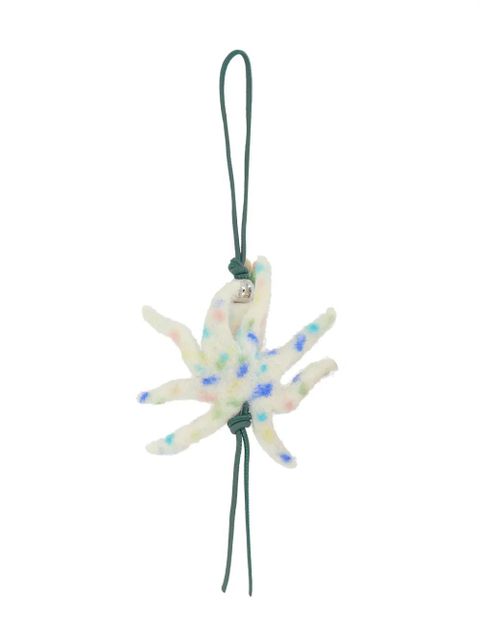 LOEWE Octopus felt charm - White - zdjęcie produktu nr 2