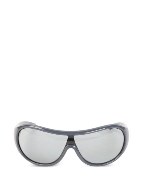 Miu Miu Eyewear logo-debossed sunglasses - Grey - zdjęcie produktu nr 1