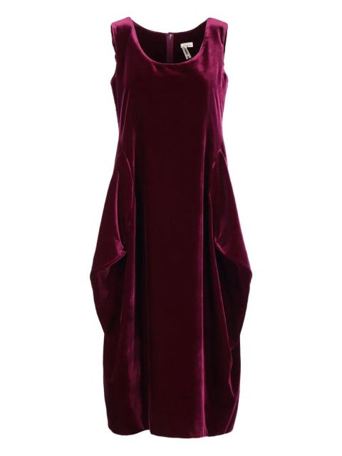 Comme Des Garçons sleeveless midi dress - Red - zdjęcie produktu nr 1