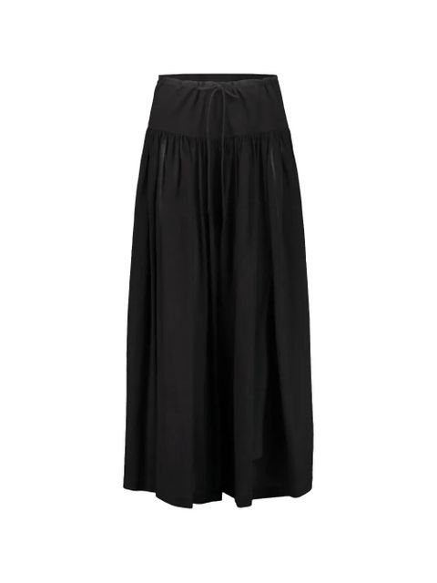 The Row drawstring wide-leg trousers - Black - zdjęcie produktu nr 1
