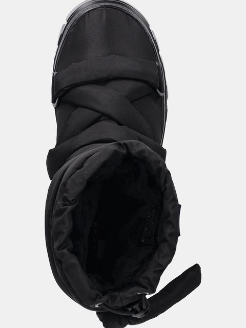 Tommy Jeans śniegowce TJW CHUNKY SNOW BOOT NYLON kolor czarny EN0EN02842