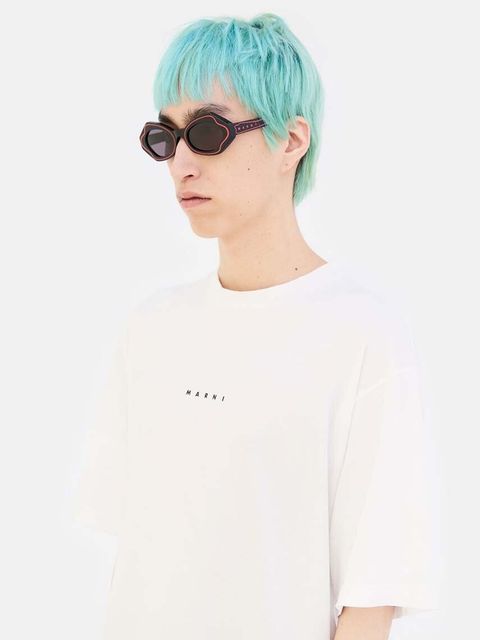 Marni okulary przeciwsłoneczne Unlahand kolor czarny EYMRN00064 001 N9L