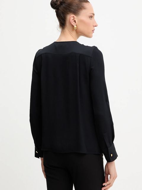 Marciano by Guess bluzka ANITA damska kolor czarny gładka 5YGH14 7356A