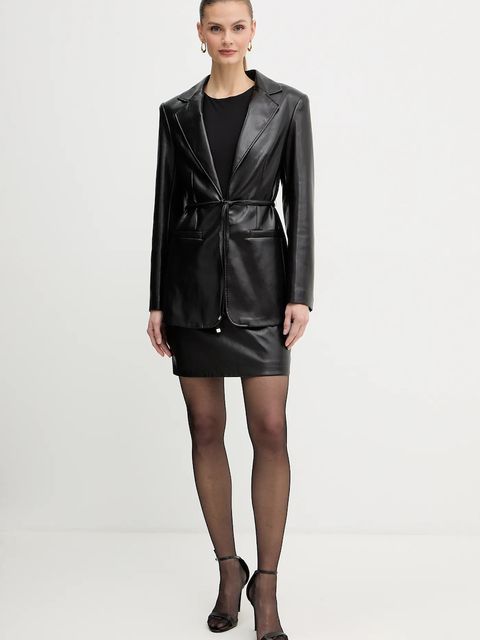 Marciano by Guess marynarka GLADYS kolor czarny 5BGN04 7389A