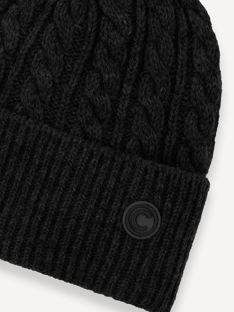 Colmar czapka z wełną kolor czarny 5060R.6XU