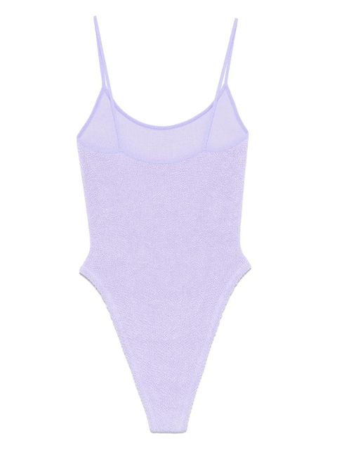 Hunza G ruched swimsuit - Purple - zdjęcie produktu nr 2