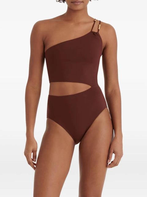 ERES Écume swimsuit - Brown