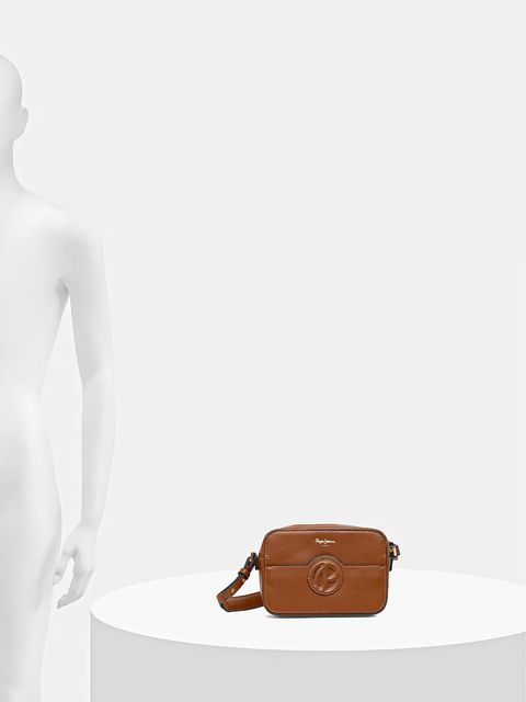 Pepe Jeans torebka kolor brązowy PL031662 - zdjęcie produktu nr 2