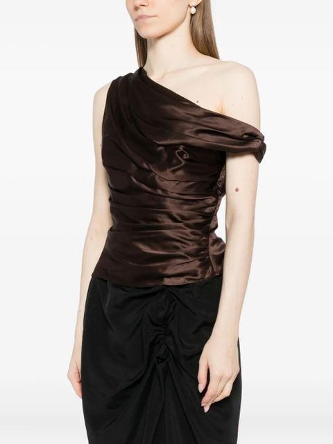Reformation Hera top - Brown