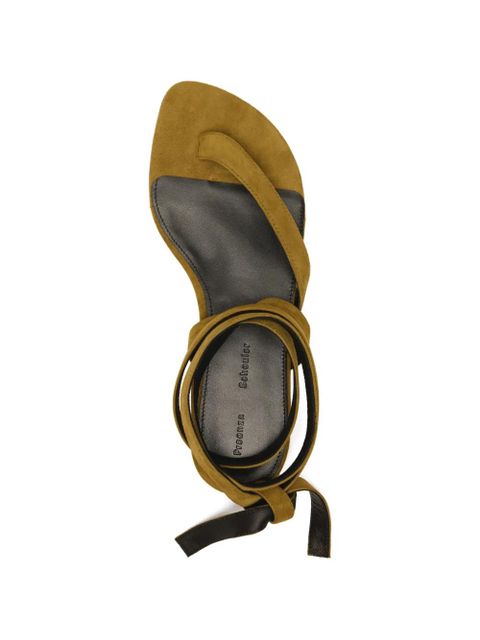 Proenza Schouler Tee wrap sandals - Green
