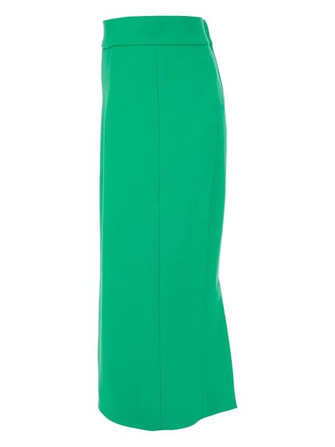 Dolce & Gabbana back-slit zip midi skirt - Green - zdjęcie produktu nr 2