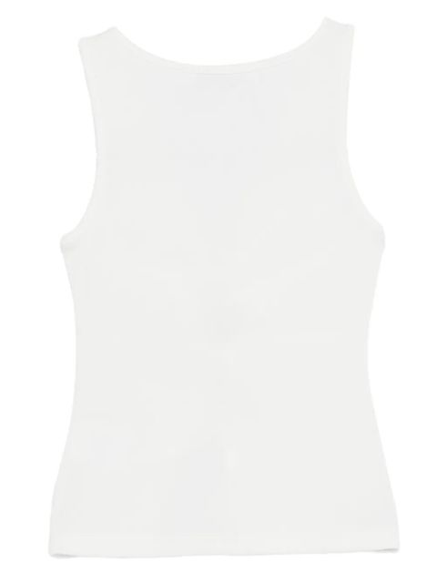 Christopher Esber crystal-pendant tank top - White
