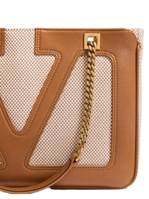 Valentino Garavani small Viva Superstar tote bag - Brown