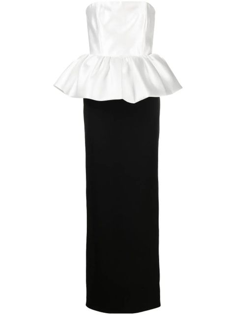 Solace London Maddison strapless dress - Black - zdjęcie produktu nr 1