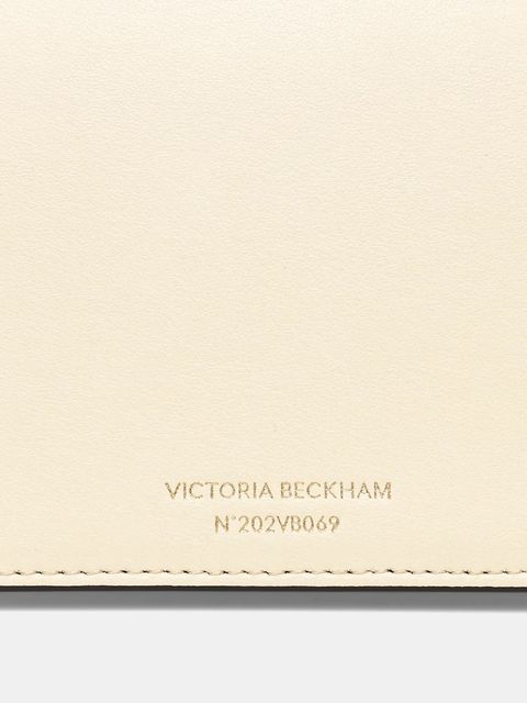 Victoria Beckham torebka skórzana kolor beżowy B325AAC006641A - zdjęcie produktu nr 2