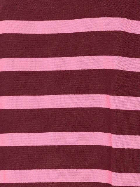 Essentiel Antwerp striped crew-neck T-shirt - Red - zdjęcie produktu nr 2