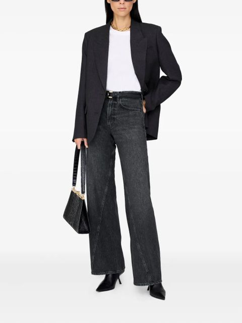 ANINE BING Brie cotton jeans - Black - zdjęcie produktu nr 2