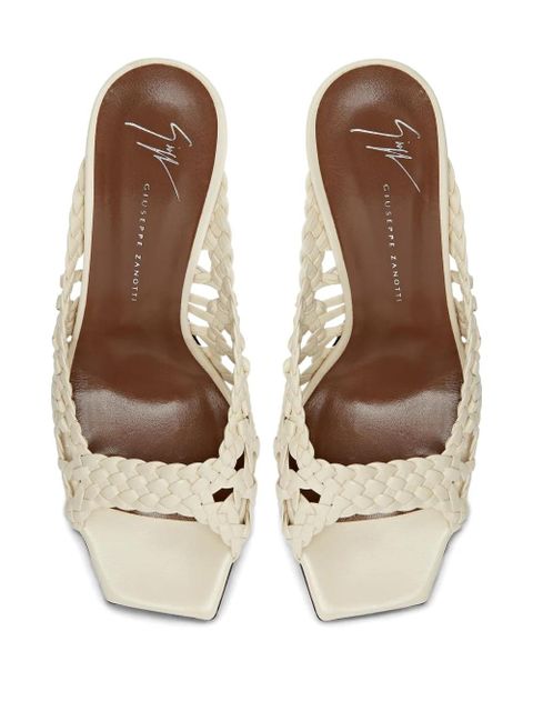 Giuseppe Zanotti 90mm Mya sandals - White