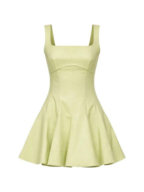 Simkhai Emslie square-neck A-line dress - Green - zdjęcie produktu nr 1