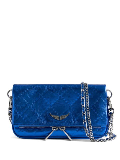 Zadig&Voltaire Rock quilted chain shoulder bag - Blue - zdjęcie produktu nr 1