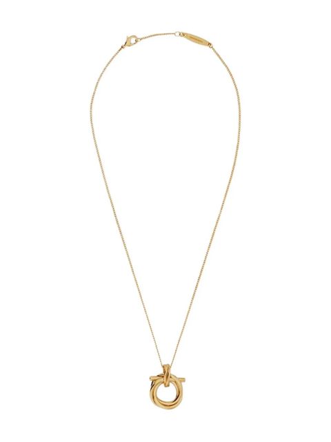 Ferragamo Gancini-pendant necklace - Gold - zdjęcie produktu nr 1