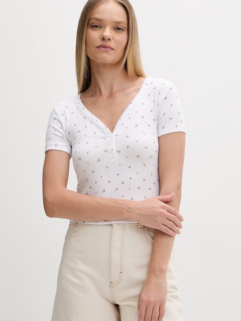 Guess Jeans t-shirt damski - zdjęcie produktu nr 2