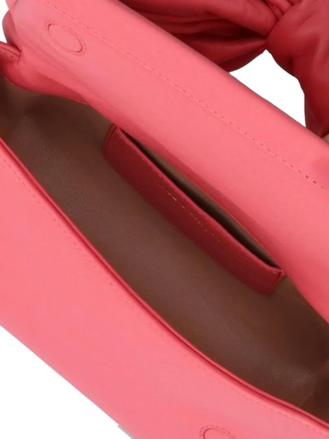 JW Anderson Twister bow-detail shoulder bag - Pink