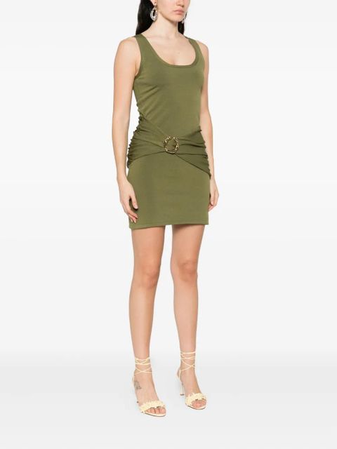 Simkhai belted draped dress - Green