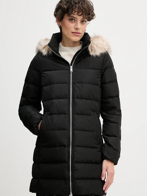 Tommy Hilfiger kurtka puchowa kolor czarny zimowa WW0WW47540 - zdjęcie produktu nr 1