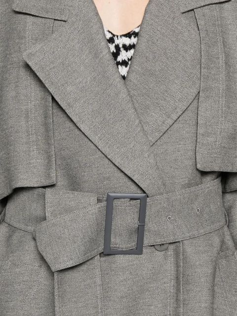 JW Anderson Longline trench coat - Grey - zdjęcie produktu nr 2