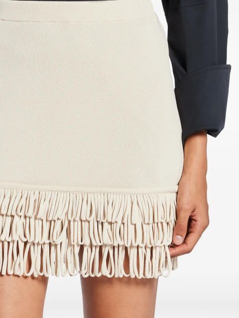 Simon Miller Albers mini skirt - Neutrals