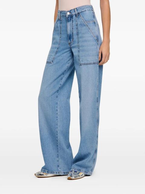 SANDRO side-pocket jeans - Blue