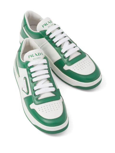 Prada Downtown leather sneakers - White - zdjęcie produktu nr 2