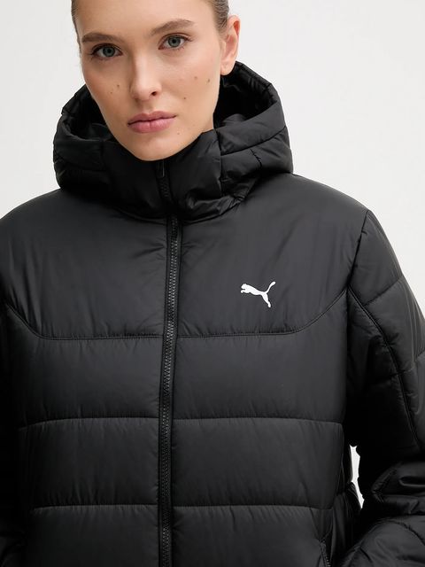 Puma kurtka kolor czarny zimowa 685232