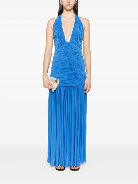 Christopher Esber Orion gown - Blue