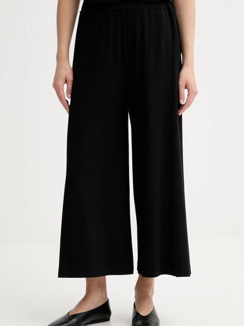 Marc O'Polo spodnie damskie kolor czarny szerokie high waist 5000007214 - zdjęcie produktu nr 1