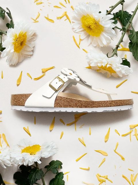 Birkenstock japonki skórzane Gizeh