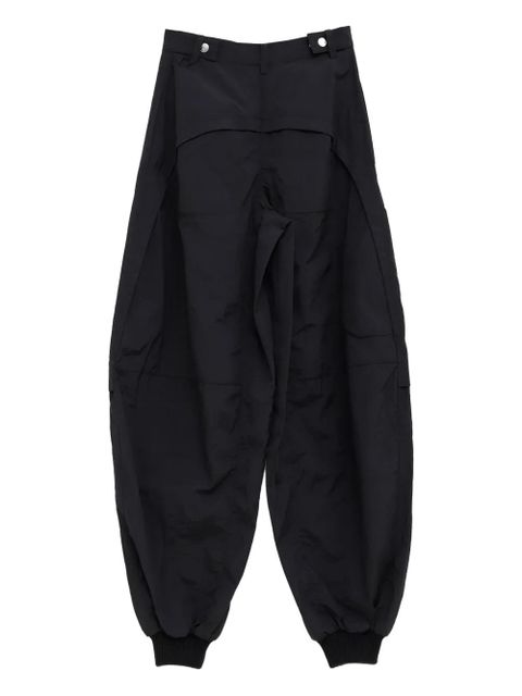 Jacquemus zip-pocket balloon trousers - Black